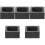 5Pcs High Stability Graphite Molds for DIY Metal Casting Black Design 4