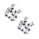 12Pcs Delicate Black Ceramic Chopsticks Supports Cutlery Holders 9