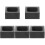 5Pcs High Stability Graphite Molds for DIY Metal Casting Black Design 3