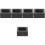 5Pcs High Stability Graphite Molds for DIY Metal Casting Black Design 5