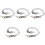 5Pcs Decorative Acrylic Chain Straps for Purse Handbag DIY Replacement 5
