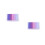 2Pcs Purple Gradient Color Ink Pad Stamps Fast-Drying 4