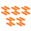 20Pcs Travel-Friendly Orange for Suede 9