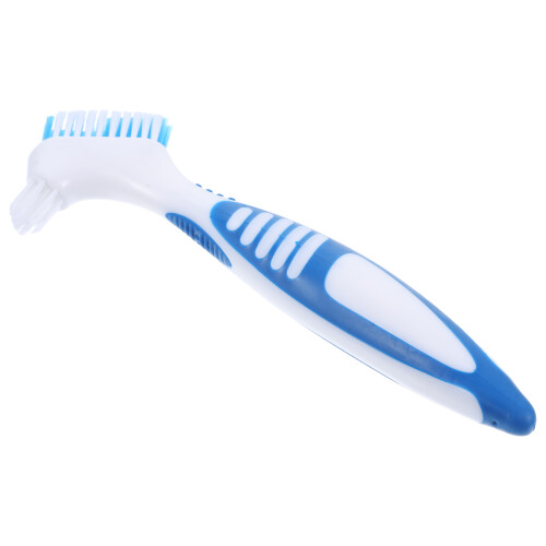 4Pcs Household Mini Turtle Shell Dirt Remover Brush White Plastic 1
