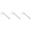 3Pcs Silver Metal Fire Sprinkler Wrench Tool Set Easy Installation 6