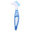 4Pcs Household Mini Turtle Shell Dirt Remover Brush White Plastic 3