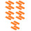 20Pcs Travel-Friendly Orange for Suede 8