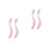 4Pcs Compact Pink Makeup Tool Eyebrow Brush and Lash Comb 6