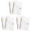 6Pcs Clear Plastic Planner Binder Covers Notebook Protectors 4
