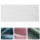 50Pcs White High-Density Foam Strips Multi-Purpose Seal Gap Filler 11