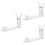 3St Transparante Actiefiguren Stand Acryl Draagbare Displayhouder 7