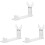3St Transparante Actiefiguren Stand Acryl Draagbare Displayhouder 4