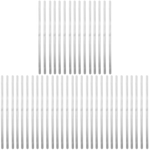 54Pcs Silver Bracelet Blanks Bangle for DIY Jewelry and Craft Projects 1
