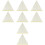 8Pcs DIY Acrylic Patchwork Rulers Durable Quilting and Sewing Tools 4