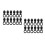 24Pcs Black ABS Camera Lens Protective Covers Simple Webcam Privacy 7