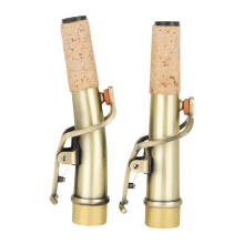 2part soprano saxophone set with straight and curved neck and pitch