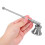 Silver Metal Candle Snuffer Retro Style Long Handle Extinguisher 4