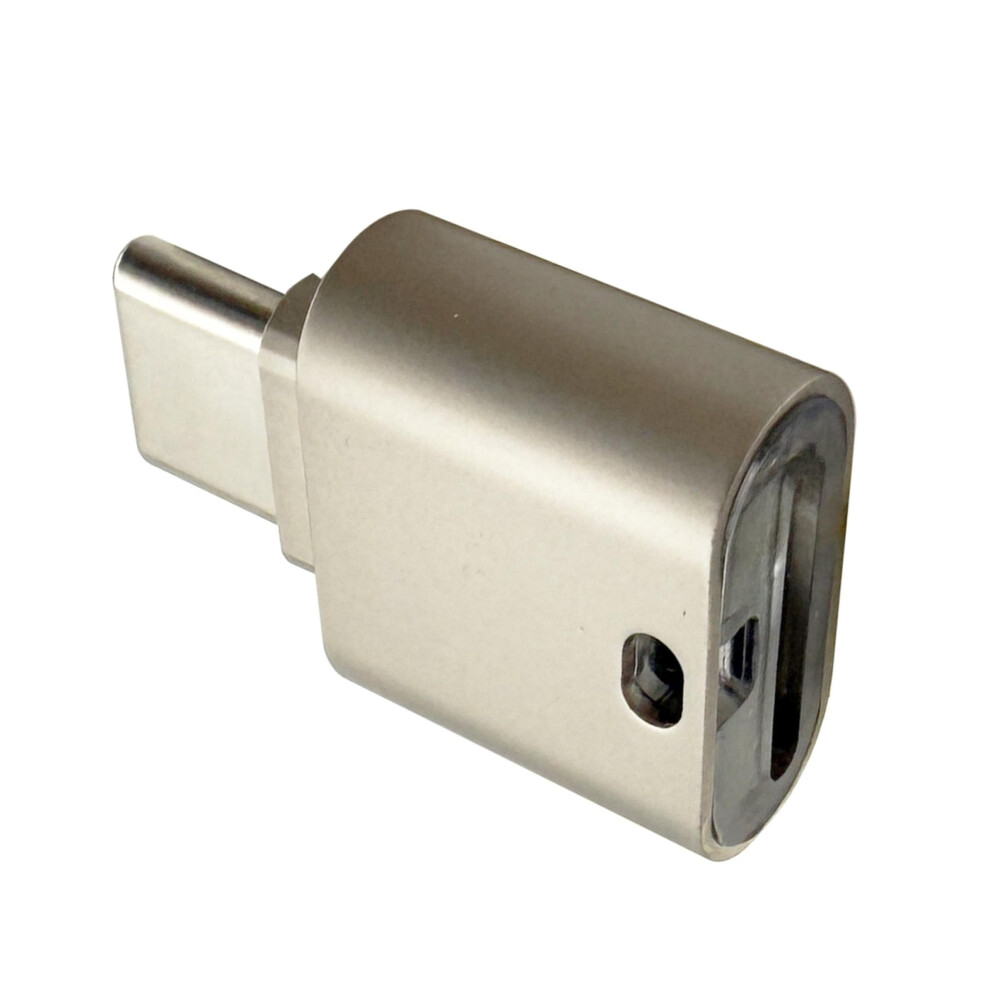 Type C Usb C Memory Card Reader 2Tb Support Speed Transfer For Smartphones Laptops Metal 9347817224115