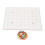 Geometriebrett, Kunststoff, doppelseitig, 80 2