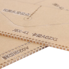 Acryl DIY Vorlage Umschlag Tasche Muster Klar