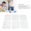 23-teiliges Set DIY Quilting Vorlage 12 cm x 12 cm 15