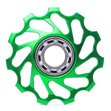 Cycling Upgrade Kit, Ultralight Resistant Anodized Aluminum Alloy Ceramic Inner Bearing, Smooth Transmission For Road Cycling And Mountain Bikes, Comp