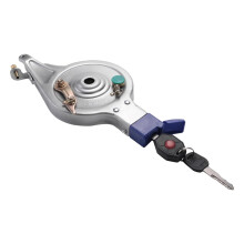 Rear Drum Brake Assembly for Electric Bike, Low Noise Electric Bike Brake System with High Quality Material, Rear Wheel Rise Brake with Lock Compatibl