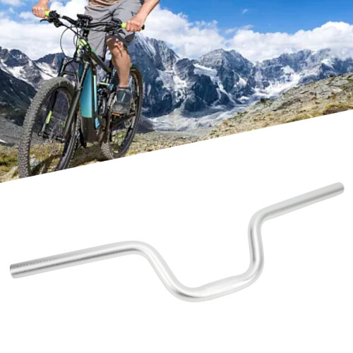 Swallow Handlebar U Shape Riser Handlebar, Aluminum Alloy Material U Shape Riser Handlebar with Stable Construction, Adjustable Design for Enhanced Ri 1