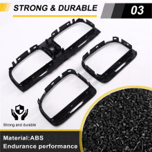 Car Interior AC Vent Grill Frame Air Outlet Cover Trim for 6 MK6 R32 Rabbit 2009-2012 5K0819704 5K0819703