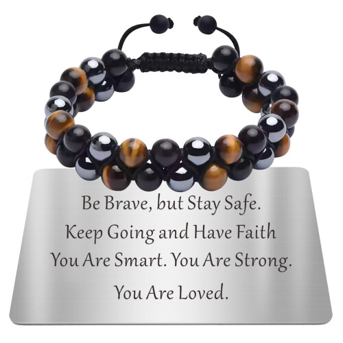 Βραχιόλι ρυθμιζόμενου μεγέθους, κοσμήματα θεραπείας με φυσικές κρυστάλλινες
