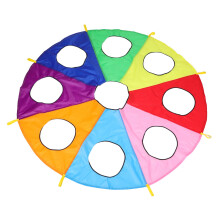 Rainbow Parachute for Kindergarten Activities, Kids Outdoor Sensory Training and Group Play