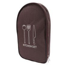 Portable Organiser of Camping Cooking Utensils Oxford Fabric Bag Holds All Your Tools for Camping Adventure Ideal for Coffee Lovers