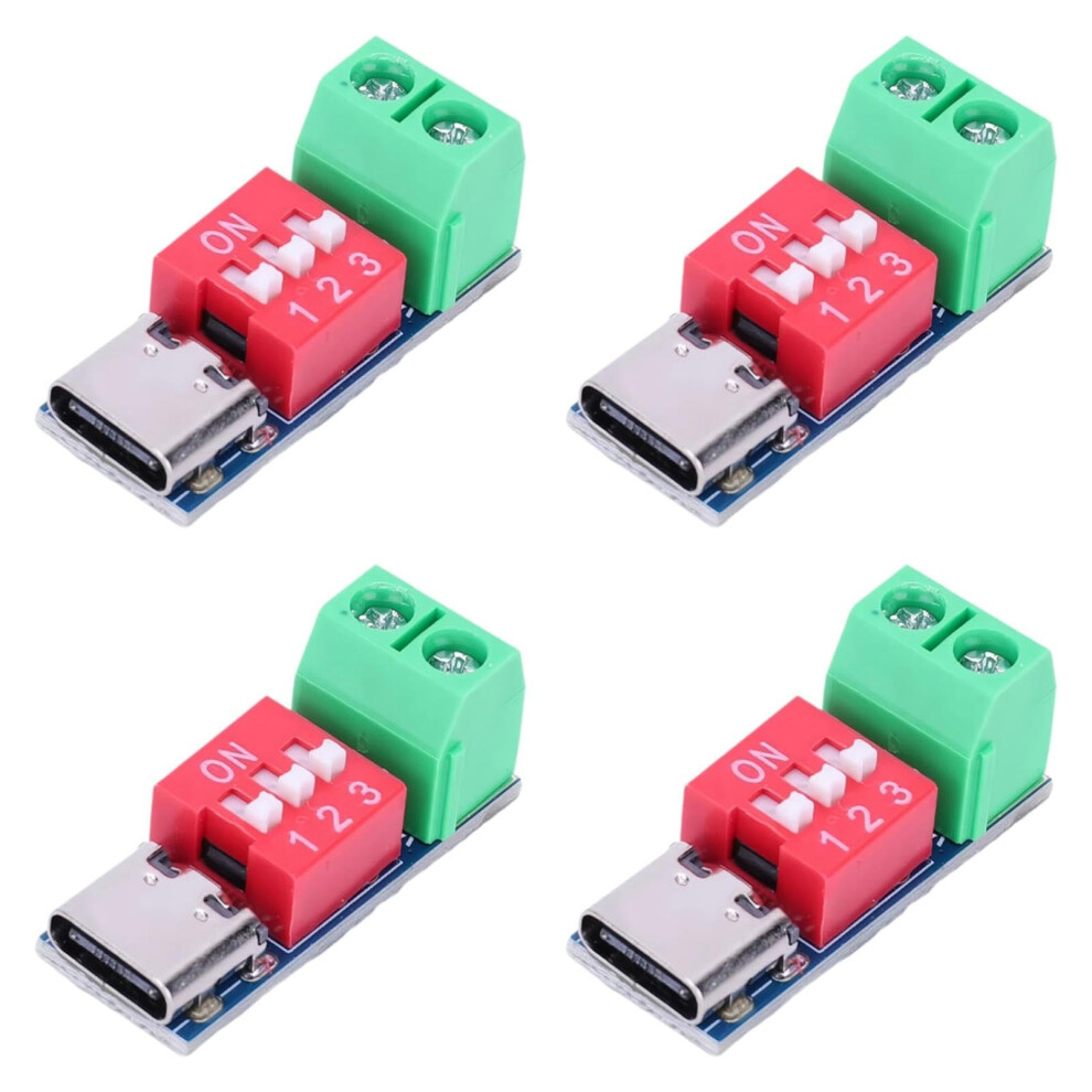 Usb C Pd Adapter Board 100W Fast Charging Adjustable Voltage With Over Voltage Protection 9347817224474