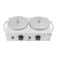 Double Pot Wax Heater, Electric Wax Heater, Wax Heating Machine with Automatic Temperature Control Switches for Skin Care 32212