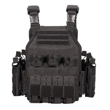 Quick Release Tactical Outdoor Vest One Size Adult Black