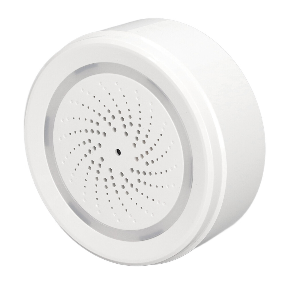 Impact Resistant 90Db Siren Alarm With App Control For Security 7691373680963