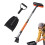 Snow brush set  Portable, foldable snow brush with retractable ergonomic handle 1
