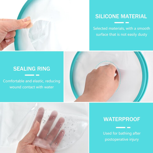 Waterproof Cast Protector for Plaster Dressings, Arm Hand Bath  Shower 1
