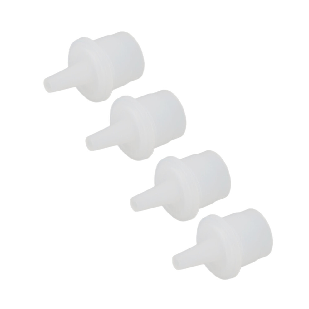20pcs Glossy Plastic Nozzle for Eyelash Glue & Pigment Bottles