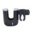 Universal Stroller Cup Holder with 2 Silicone Flaps for Stability 5