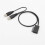 USB2.0 to 6+7 13Pin Slimline Slim SATA Cable with 4