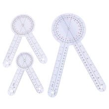 3 Stks/Set Spinalen Goniometer Gradenbogen Handige Multi-Liniaal Goniometer Hoek Spinale Liniaal 360 Graden 180 Graden