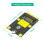 MSATA to M.2(NGFF) Key B Adapter for 2230/2242 SSD Card Adapter for Multi-System PCS 7