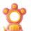 Baby-Obst-Dreh-Biss-Feeder-Schnuller, 3