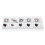 5Pcs Turning Carbide Cutter Inserts Combination Set for Wood Turning Working Lathe Tool with Screw 6