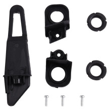 Kit de Réparation de Phares de Voiture pour 2011-2014 7P0998226, Support en Plastique Noir, Pied de Lampe, Griffe Droite.