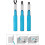 Floor Scraper Construction Tools, Floor Leveling Electrode Clematis Blue 4