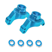 RC Auto-Upgrade Aluminiumlegering Achterstuurbekerset voor  1/10 Fighter NXGEN DT04 RC Auto-Accessoires