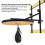 Boxing Speed Ball Pear Shape PU Bag Punching Swive 3