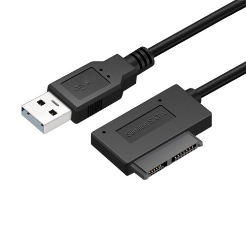 35CM USB Adapter PC 6P+7P CD DVD Rom SATA to 2.0 C 2